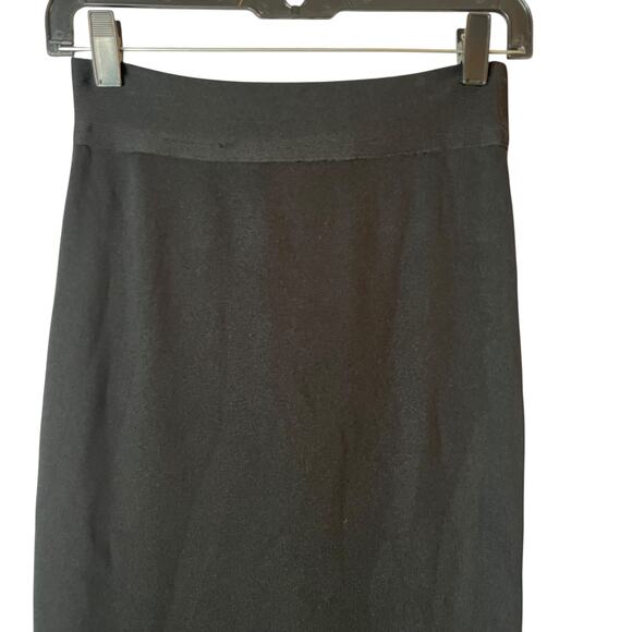 Exclusively Misook Pencil Skirt Womens Small Black Stretch - Picture 6 of 9